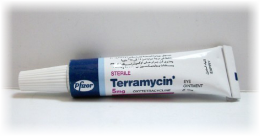 مرهم تيراميسين للعين Terramycin لعلاج إصابات العين السطحية