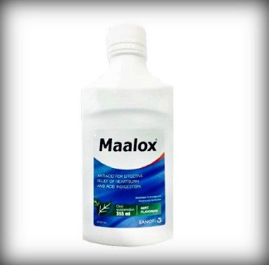 مالوكس معلق لعلاج حموضة المعدة دواعي الاستعمال والآثار الجانبية