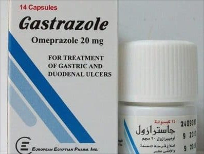 جاسترازول كبسولات لعلاج الحموضة وقرحة المعدة دواعي الاستعمال والآثار الجانبية