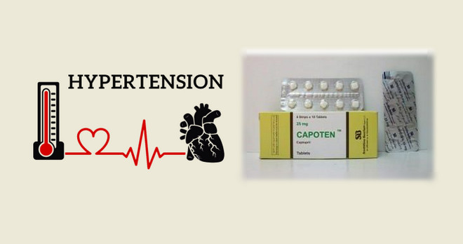 كابوتين أقراص لعلاج ارتفاع ضغط الدم دواعي الاستعمال والآثار الجانبية