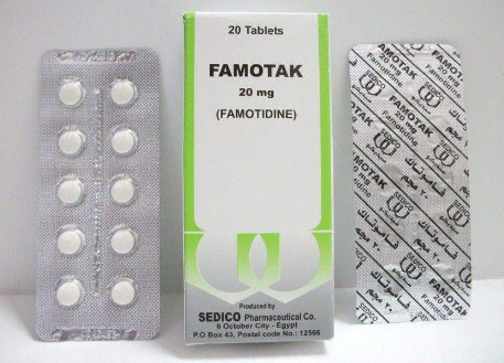 فاموتاك أقراص لعلاج الحموضة وقرحة المعدة دواعي الاستعمال والآثار الجانبية
