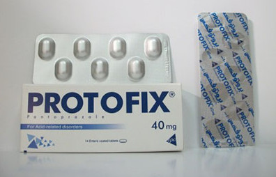 بروتوفكس أقراص لعلاج القرحة الهضمية والحموضة دواعي الاستعمال والآثار الجانبية