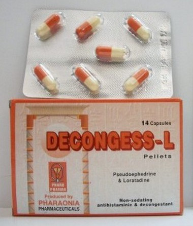 ديكونجس إل كبسولات لعلاج نزلات البرد دواعي الاستعمال والآثار الجانبية